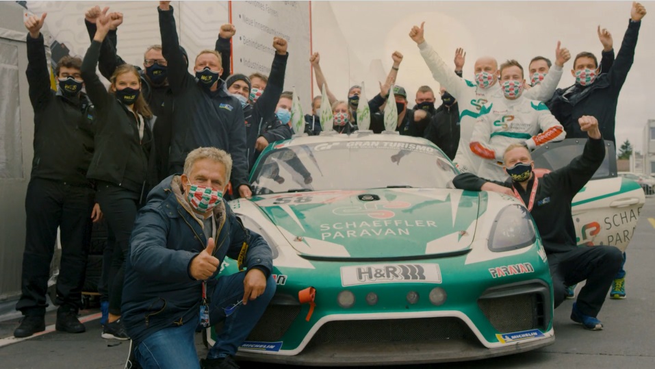 SPACEDRIVE wins at the Nurburgring
