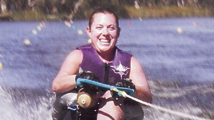Wheelie Water Skiing